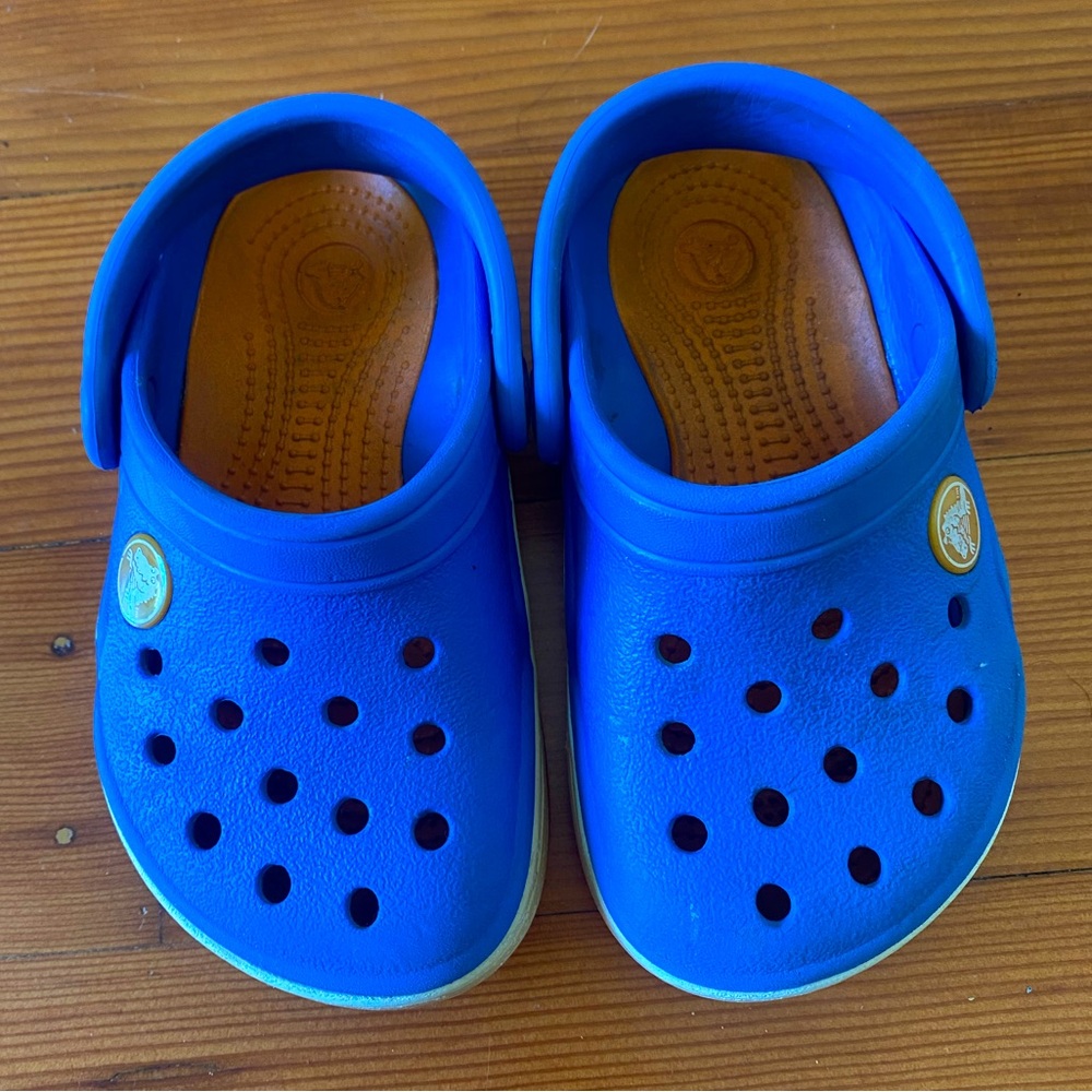 Kids Blue Crocs